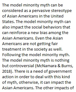 Model minority myth